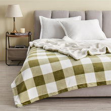 Load image into Gallery viewer, Velvet Plush Sherpa Luxury Bed Blanket - Kinsley Collection