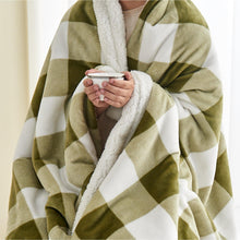 Load image into Gallery viewer, Velvet Plush Sherpa Luxury Bed Blanket - Kinsley Collection