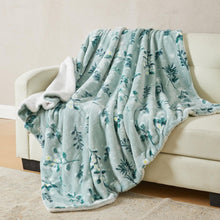 Load image into Gallery viewer, Velvet Plush Sherpa Luxury Bed Blanket - Kinsley Collection