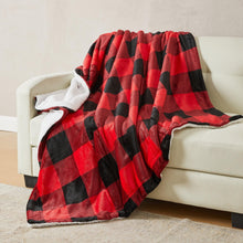 Load image into Gallery viewer, Velvet Plush Sherpa Luxury Bed Blanket - Kinsley Collection