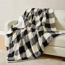 Load image into Gallery viewer, Velvet Plush Sherpa Luxury Bed Blanket - Kinsley Collection