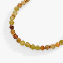 Load image into Gallery viewer, Green Ombre Semi-Precious Beaded Anklet