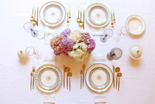 Load image into Gallery viewer, Gold Izmir Dinner Plate-Set of 4