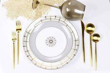 Load image into Gallery viewer, Gold Izmir Dinner Plate-Set of 4