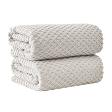 Load image into Gallery viewer, Cotton Diamond Waffle Weave Bath Towel Set - Grayson Collection