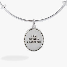Load image into Gallery viewer, Two-Tone Guardian Angel Bangle
