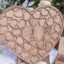 Load image into Gallery viewer, Alternative Wedding Guest Book Heart