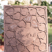 Load image into Gallery viewer, Alternative Wedding Guest Book Rectangle