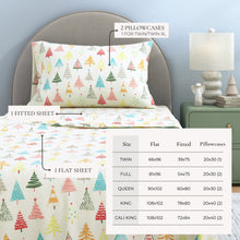 Load image into Gallery viewer, Turkish Cotton Christmas Flannel Sheet Set - Whittaker Collection