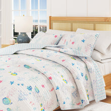 Load image into Gallery viewer, Colorful Coastal Seascape Quilt Set - Ryanne Collection