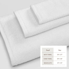 Load image into Gallery viewer, Cotton Textured Bath Towel Set - Acacia Collection
