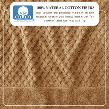 Load image into Gallery viewer, Cotton Diamond Waffle Weave Bath Towel Set - Grayson Collection