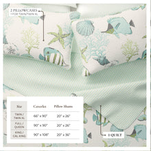 Load image into Gallery viewer, Seaside Collection Quilt Set