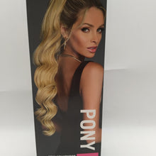 Load image into Gallery viewer, hair do 27 in Hollywood waves clinched pony color R29S