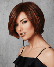 Load image into Gallery viewer, Hairdo Mid Length Classic Fling Fringe Cut Wig Glazed Cinnamon R3025s+
