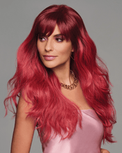 Load image into Gallery viewer, Hairuwear Hairdo That ' S My Jam Red Fantasy Wigs, Long Layered Hair, Average Cap Size