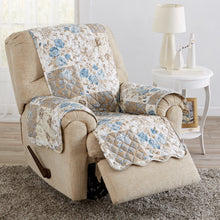 Load image into Gallery viewer, Reversible Floral Patchwork Furniture Protector - Maribel Collection