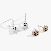 Load image into Gallery viewer, Ghost and Pumpkin Earring Set