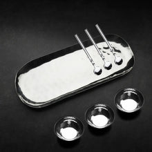 Load image into Gallery viewer, Hammered 7 Pc. Condiment Set