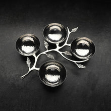 Load image into Gallery viewer, Hammered Leaf Nut Bowl