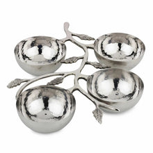 Load image into Gallery viewer, Hammered Leaf Nut Bowl