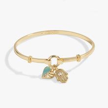 Load image into Gallery viewer, Hamsa and Heart Bracelet