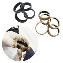 Load image into Gallery viewer, Handmade Victorian Steampunk Goggles with Loupe - blue, red, purple, black, clear, green, light blue lenses