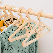 Load image into Gallery viewer, Pack of 10 Kid's Wooden Hangers