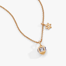 Load image into Gallery viewer, Hanukkah Star of David and Dreidel Pendant Necklace