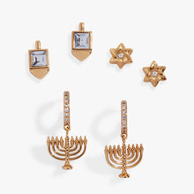 Load image into Gallery viewer, Hanukkah Stud Set