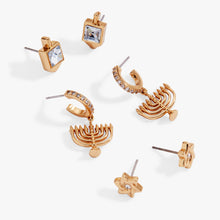 Load image into Gallery viewer, Hanukkah Stud Set