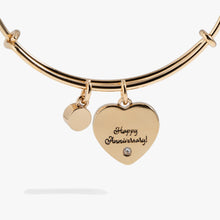 Load image into Gallery viewer, Mother of Pearl Heart Anniversary Bangle