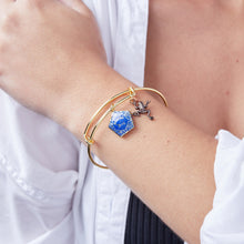 Load image into Gallery viewer, Harry Potter™ Chocolate Frog Two-Charm Bangle