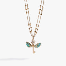 Load image into Gallery viewer, Harry Potter™ Flying Keys Necklace