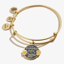 Load image into Gallery viewer, Harry Potter™ 'From Pumpkin Juice To Butter Beer' Charm Bangle