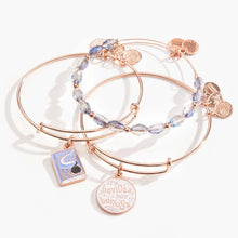 Load image into Gallery viewer, Harry Potter™ Hermione 'Leviosa' Bangle Set of 3