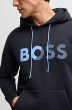 Load image into Gallery viewer, Boss Soody Tape Logo Hoodie - Navy