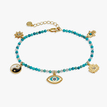 Load image into Gallery viewer, Healing Stone Charm Anklet