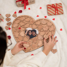Load image into Gallery viewer, Heart Photo Puzzle