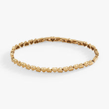 Load image into Gallery viewer, Heart Charm Tennis Bracelet