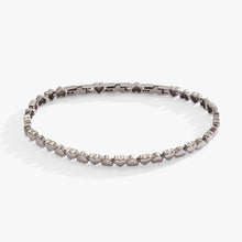 Load image into Gallery viewer, Heart Charm Tennis Bracelet