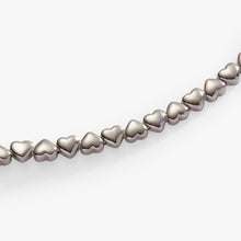 Load image into Gallery viewer, Heart Charm Tennis Bracelet