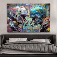 Load image into Gallery viewer, Helmet Clash - Sport Wall Art