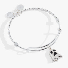 Load image into Gallery viewer, Ghost 'Only Here for the Boos' Textured Bangle