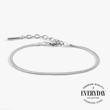 Load image into Gallery viewer, Everyday Herringbone Chain Bracelet