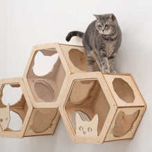 Load image into Gallery viewer, Honeycomb Cat Shelves Light