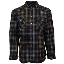 Load image into Gallery viewer, HOOey Flannel (Black/Cream) - Men's Work Shirt (Closeout)