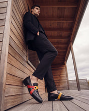 Load image into Gallery viewer, The Jackie Black Bit Dress Loafer Limited Edition Men Shoe