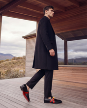 Load image into Gallery viewer, The Jackie Black Bit Dress Loafer Limited Edition Men Shoe
