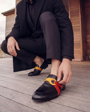 Load image into Gallery viewer, The Jackie Black Bit Dress Loafer Limited Edition Men Shoe